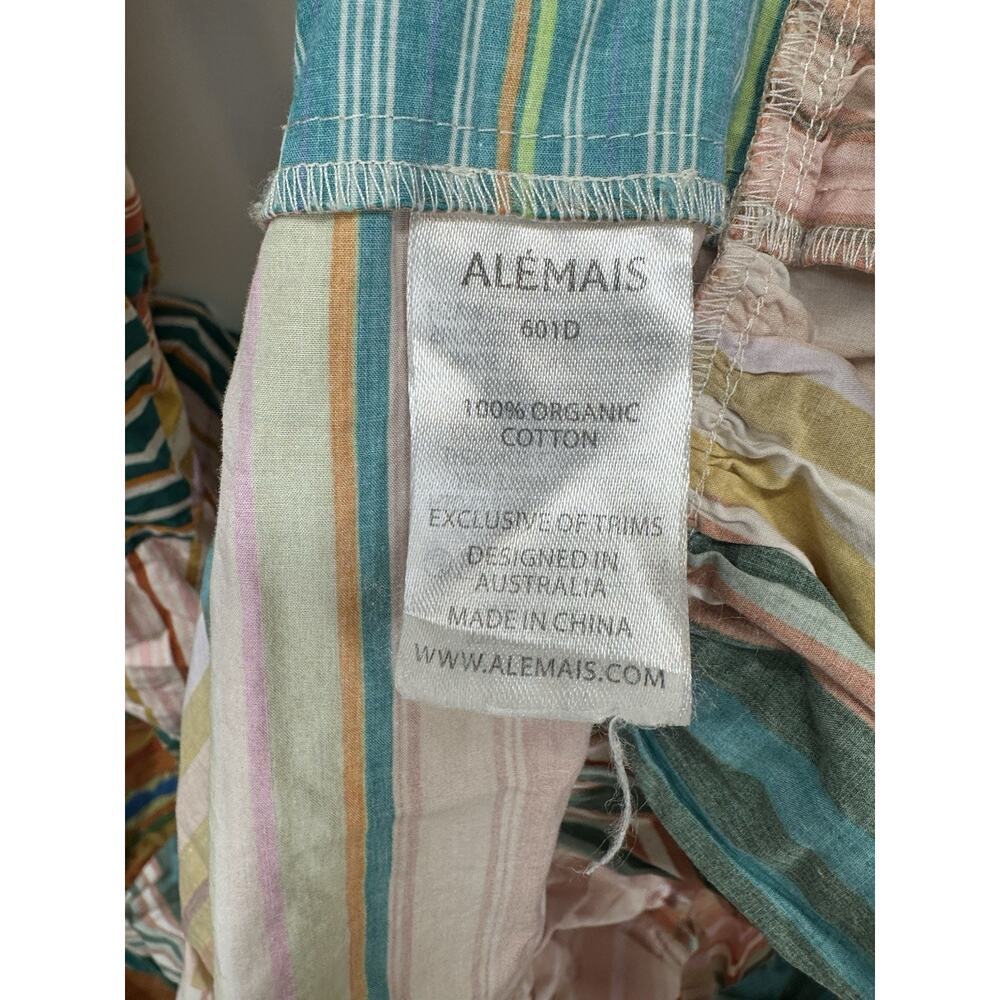 Alemais Sloane Tiered Organic Cotton Dress Size 6 - Picture 6 of 9